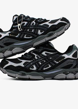 Asics gel nyc "graphite grey black"gore-tex 7