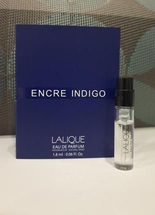 Пробник encre indigo от lalique