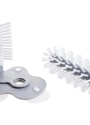 Щётка для мытья стаканов и бутылок multi-function suction cup brush, стеклоотмыватель4 фото