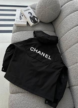 Ветровка в стиле logo chanel5 фото