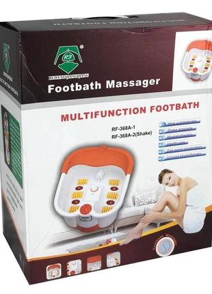 Гідромасажна ванна для ніг sq-368 footbath massager7 фото