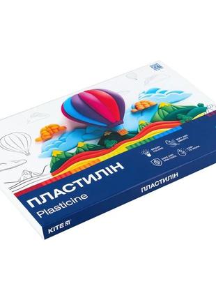 Пластилин kite classic k-089, 24 цвета, 480 г