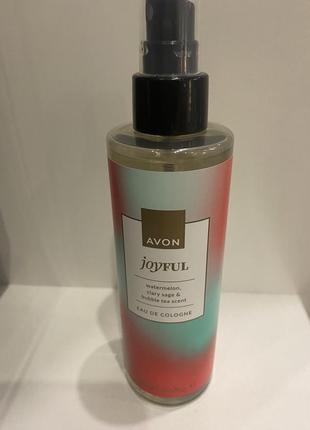 Avon joyful watermelon & clary sage & bubble tea одеколон для жінок, 200 мл