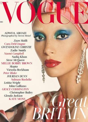Журнал vogue uk (december 2017), журналы вог британия, мода-стиль