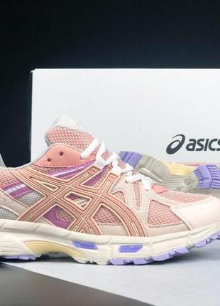 Женские кроссовки asics gel kahana 8 розовые спортивные кроссовки летние повседневные асикс гель кахана 85 фото