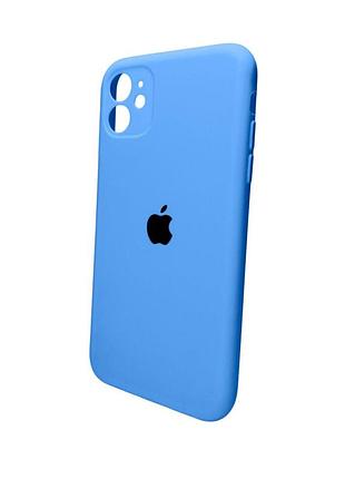 Чохол для смартфона silicone full case aa camera protect for apple iphone 11 кругл 38,surf blue