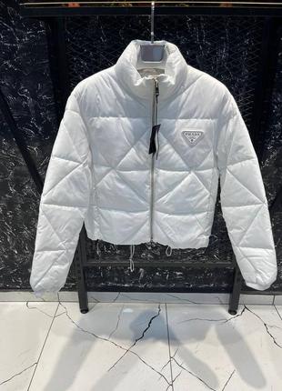 Зимняя куртка в стиле prada