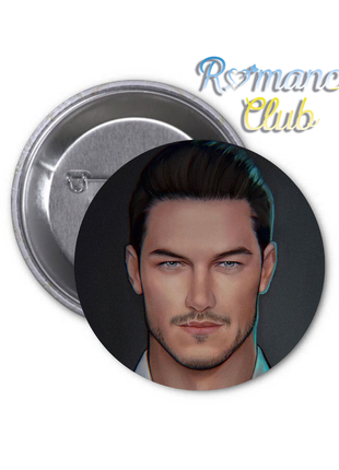 Значок romance club клуб романтики1 фото