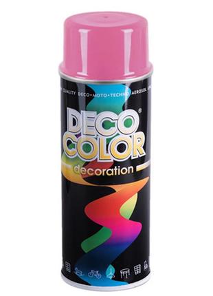 Deco color краска аэроз. 400ml decoration/розовый