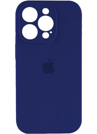 Чохол для смартфона silicone full case aa camera protect for apple iphone 15 pro max 39, navy blue