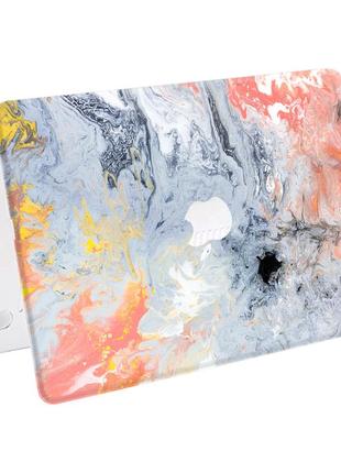 Чехол пластиковый для apple macbook pro / air акварель (watercolor) макбук про case hard cover прозрачный5 фото