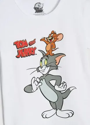 Піжама для хлопчика tom and jerry. шорти та футболка.4 фото