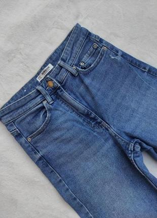 Базовые классические свет синие голубые джинсы мом mom slim shirt jeans tselr & bear3 фото