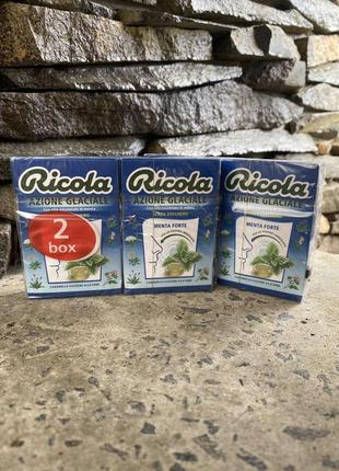 Льодяники "ricola" м’ятні , 50г