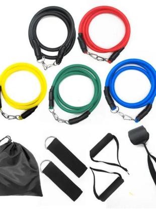 Резинки для фитнеса, спортивная резинка для тренировок, набор резинок nq-502 для фитнеса