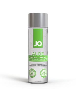 Смазка на водной основе jo h2o waterbased aloe (240 мл)