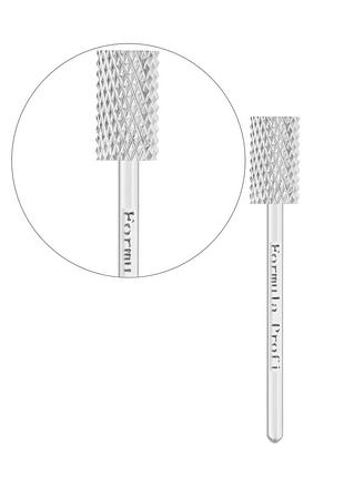 Фреза твердосплавна formula profi циліндр ø 6 мм, зелена насічка 100-1009