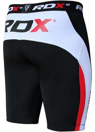 Компрессионные шорты rdx мма мужские для спорта тренировок едииноборств черные l