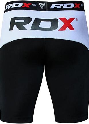 Компрессионные шорты rdx мма мужские для спорта тренировок едииноборств черные l