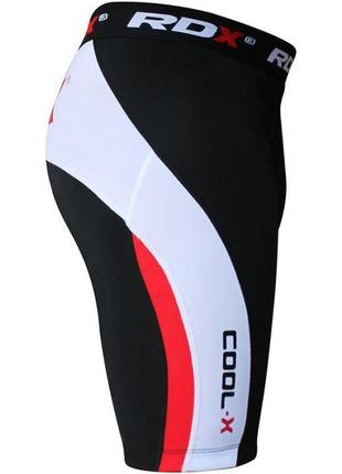 Компрессионные шорты rdx мма мужские для спорта тренировок едииноборств черные l