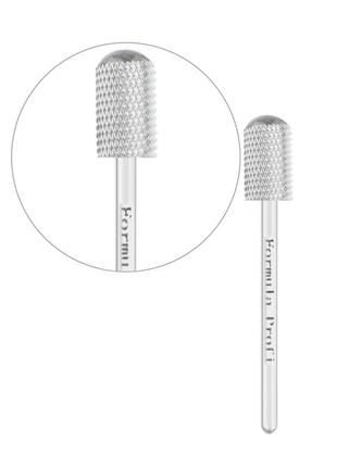 Фреза твердосплавна formula profi циліндр заокруглений (дрібне зерно) ø 6 мм, синя насічка 100-1024