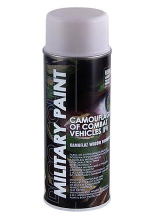 Deco color краска аэроз. 400ml military paint/flat white/плоский белый