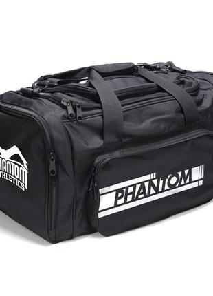 Спортивная сумка phantom gym bag team apex black (80л.)