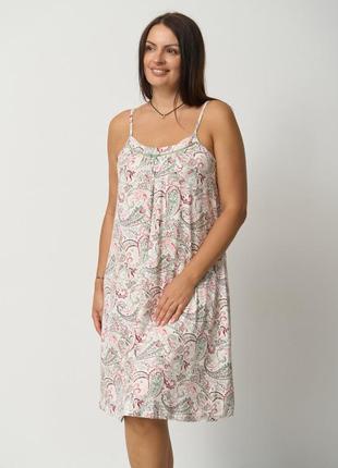 Женская ночая рубашка вискоза батал размер 2xl, 3xl, 4xl, 5xl