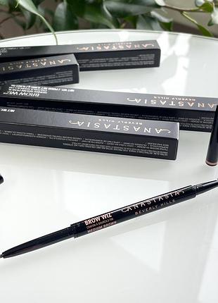 Карандаш для бровей (dark brown) anastasia beverly hills brow wiz 0.085 g