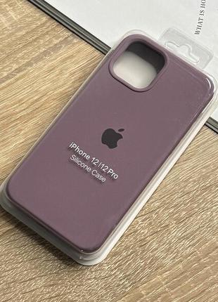 Чохол для iphone 12 pro. чохол з підкладкою, рожево-ліловий матовий колір, захист камери