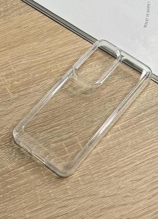 Чехол для samsung s24 plus. прозрачный чехол с серебристыми кнопками