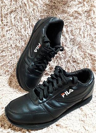 Кожаные кроссовки fila, 42,5 размер