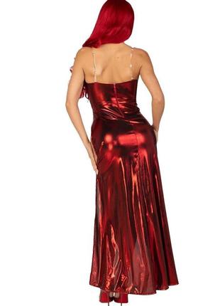 Платье leg avenue shimmer bodysuit with skirt m5 фото