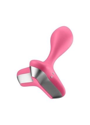 Анальная пробка с вибрацией satisfyer game changer pink (мятая упаковка!!!)