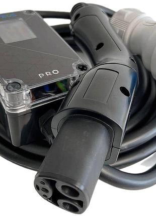 Зарядний пристрій для електромобіля eveus m32 nacs pro 7,4 квт tesla usa