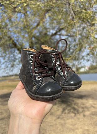 Шкіряні кеди trussardi для немовлят