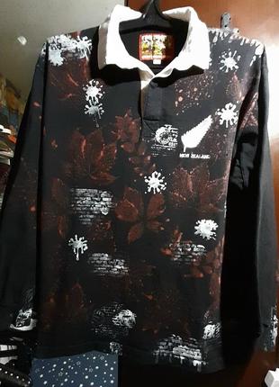 Стильная тёплая кофта поло, оверсайз, в единственном экземпляре, экспериментальная модель.