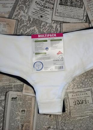 5 шт трусики 50-52 l р esmara хипстер хлопок