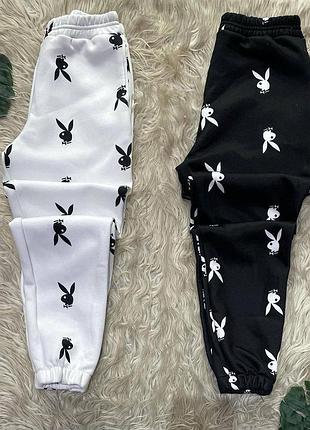Джоггеры спортивные штаны с принтом