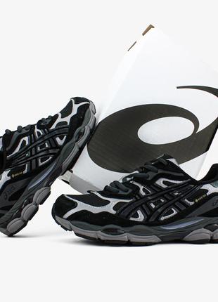 Asics gel nyc "graphite grey/black"gore-tex