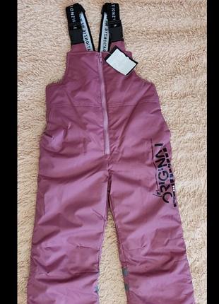 Полукомбенизон для девочки зима 116-128