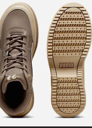 Puma mayra женские хайтопы, ботинки кожаные пума 39й размер.3 фото