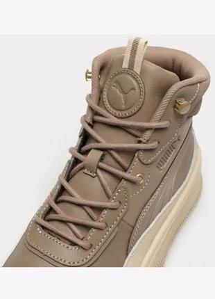 Puma mayra женские хайтопы, ботинки кожаные пума 39й размер.5 фото