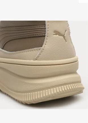 Puma mayra женские хайтопы, ботинки кожаные пума 39й размер.6 фото