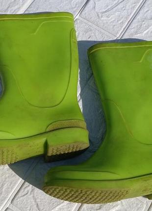 Чоботи (боти) гумові дитячі б/у 2