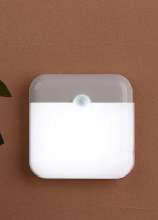 Набор беспроводных светильников led лампа ночник с датчиком движения света на магните зарядка от power bank/