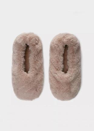Домашние тапочки с эффектом памяти для женщины primark 991040500 35-38 бежевый