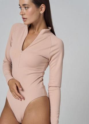 Боди женское в рубчик