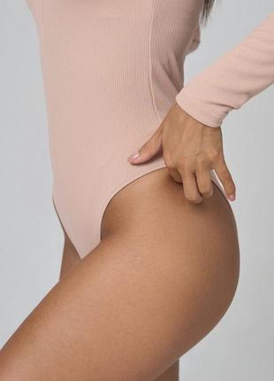 Боди женское в рубчик