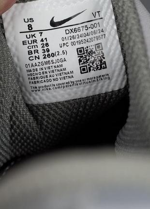 Кроссовки nike acg mountain fly low gore tex light grey 5